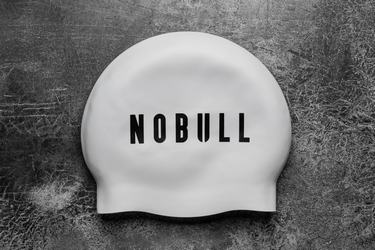 Nobull Long Hair Men's Swim White | Australia (VX6294)